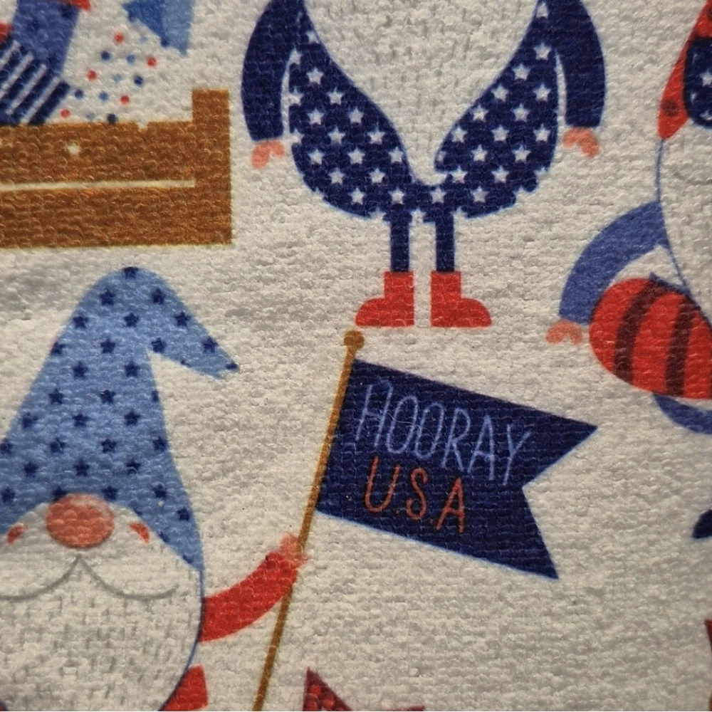 Patriotic Gnome Kitchen Towel
